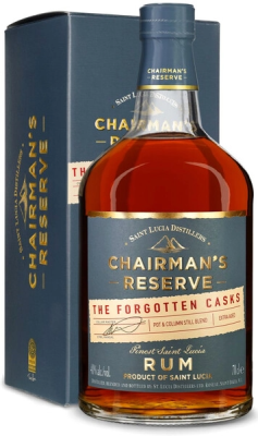 Ром St.Lucia Chairman's Reserve The Forgotten Casks in gift box 0,7 л фото