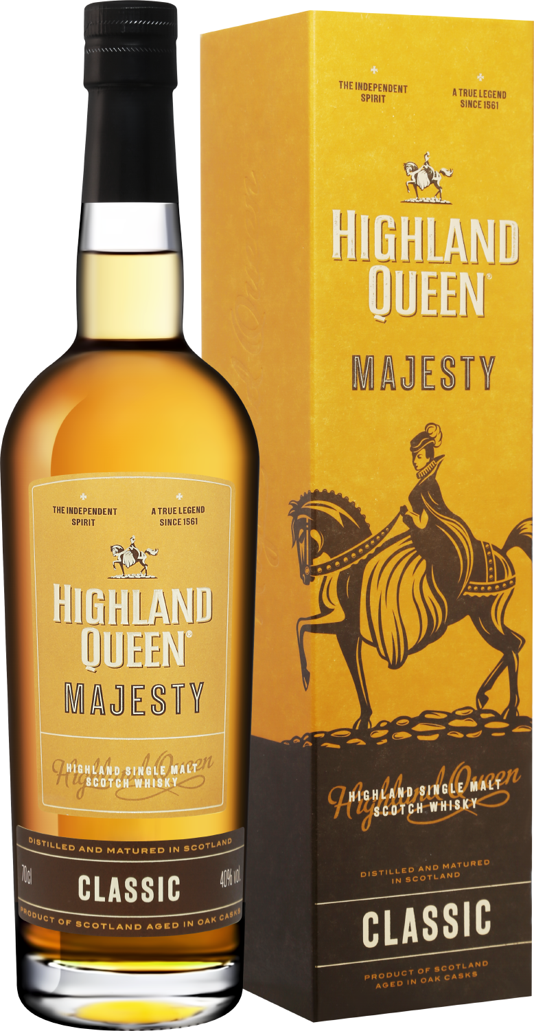 Виски Highland Queen Majesty Classic Single Malt in gift box 0,7 л фото