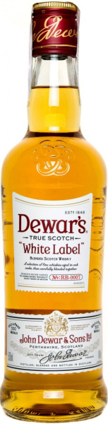 Виски Dewar's White Label 0,5 л фото