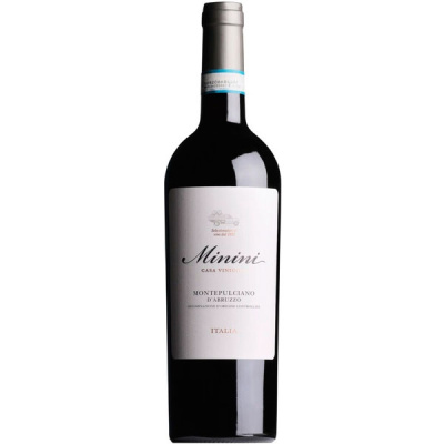 Вино Красное Сухое Minini Montepulciano d'Abruzzo 2023 0,75 л фото