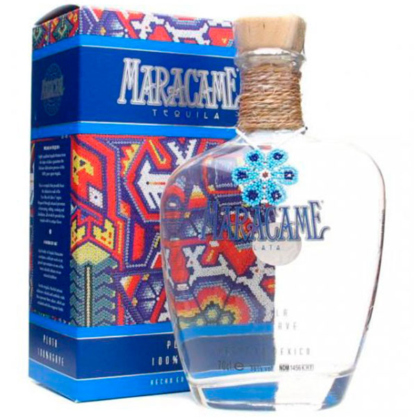 Текила Maracame Plata Blanco in gift box 0,70 л фото
