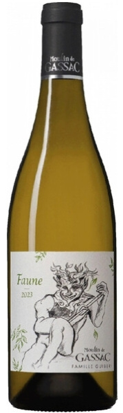 Вино Белое Сухое Moulin de Gassac Faune Pays d'Herault 2023 0,75 л фото