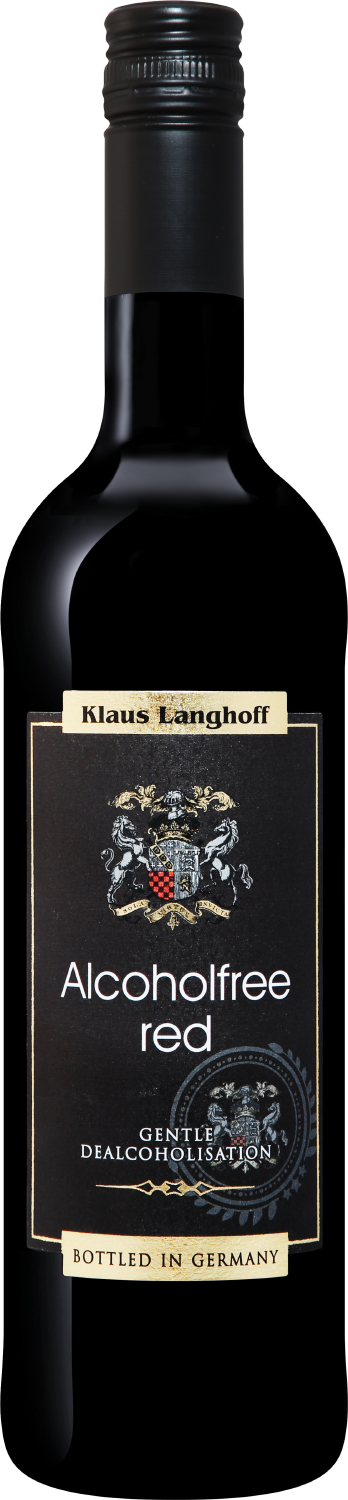 Вино Красное Сладкое Klaus Langhoff Alkoholfreier Rotwein 0,75 л фото