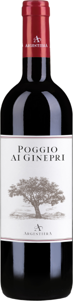 Вино Красное Сухое Tenuta Argentiera Poggio ai Ginepri Rosso 2022 0,75 л фото