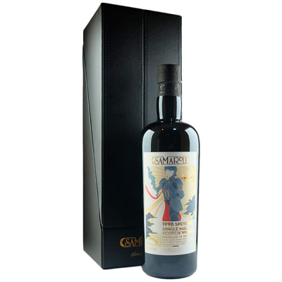 Виски Samaroli Glen Grant Single Malt Speyside in gift box 1998 0,70 л фото