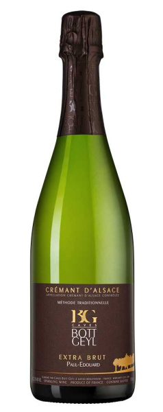 Вино игристое Белое Экстра Брют Bott-Geyl Paul-Edouard Cremant d'Alsace Extra Brut 2023 0,75 л фото