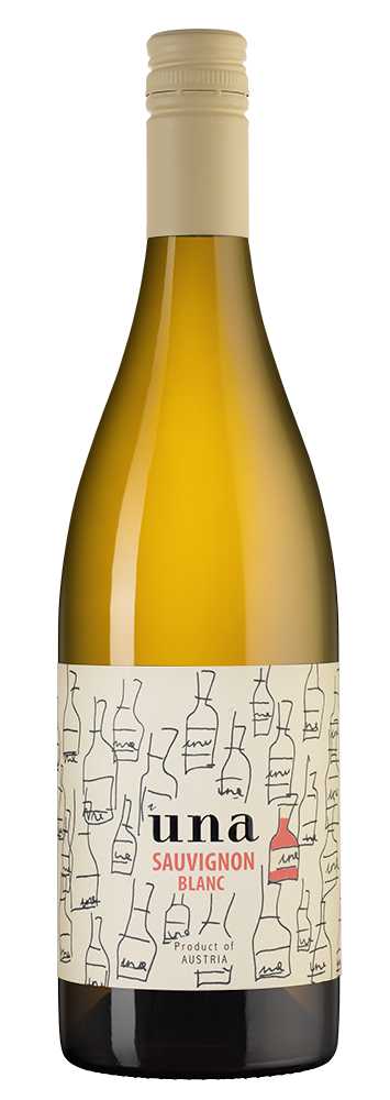 Вино Белое Полусухое UNA Sauvignon Blanc 2021 0,75 л фото