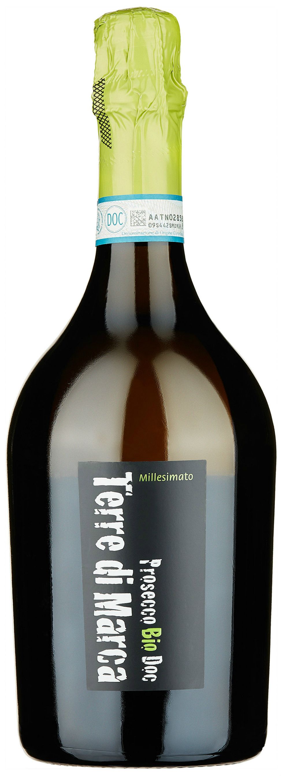Вино Белое Сухое Corvezzo Terre Di Marca Millesimato Extra Dry Prosecco Bio 2024 0,75 л фото