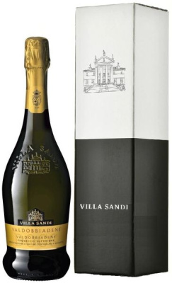 Вино игристое Белое Сухое Villa Sandi Valdobbiadene Prosecco Superiore Extra Dry 0,75 л фото