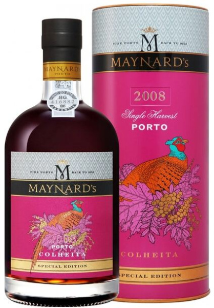 Портвейн Maynard's Colheita in tube 2008 0,5 л фото