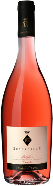 Вино Розовое Сухое Scalabrone Bolgheri Rosato 2025 0,75 л фото