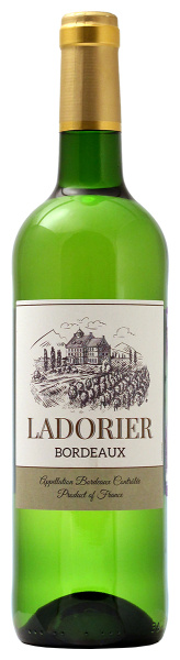 Вино Белое Сухое Ladorier Blanc Bordeaux 2022 0,75 л фото