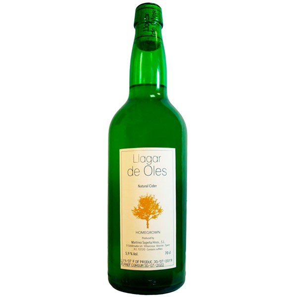 Сидр Llagar de Oles Sidra de Asturias 0,7 л фото