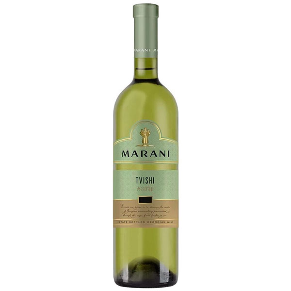 Вино Белое Полусладкое Marani Tvishi 2023 0,75 л фото