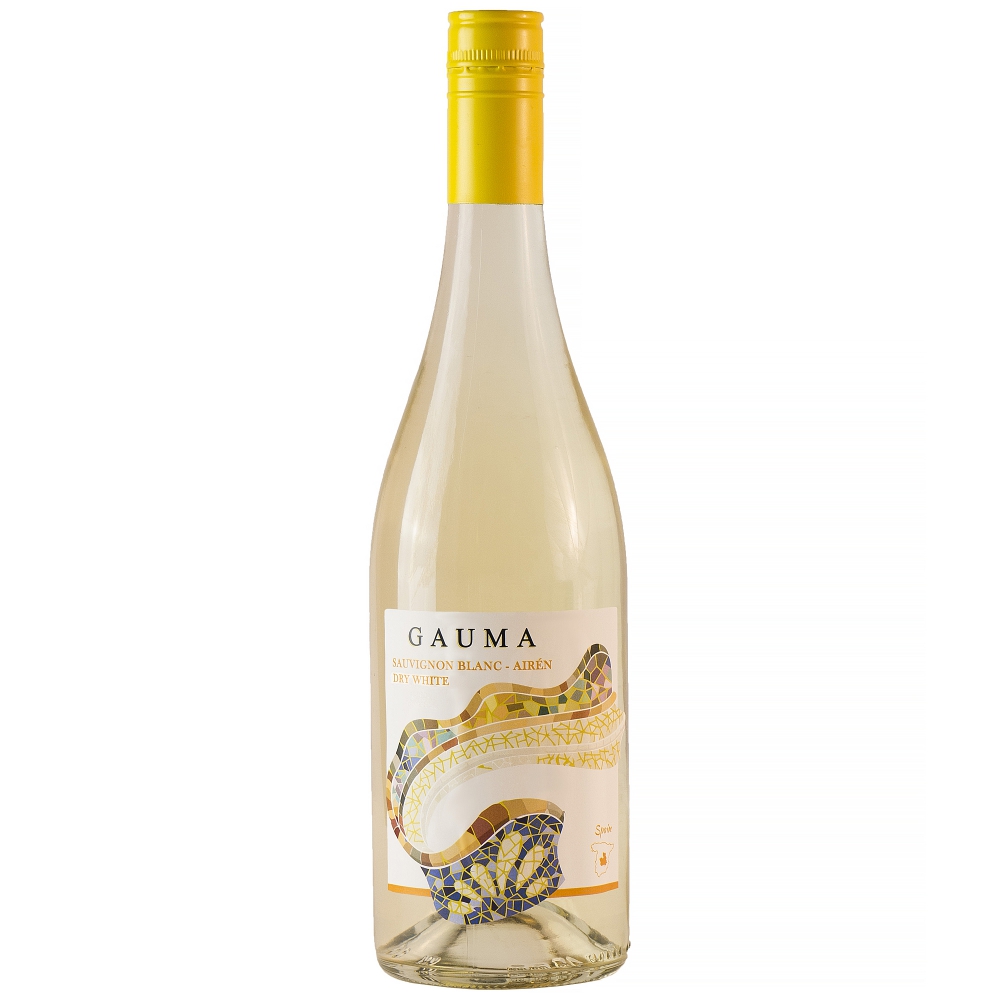 Вино Белое Сухое Gauma Sauvignon Blanc Airen Dry 0,75 л фото