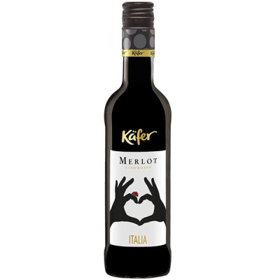 Вино Красное Сухое Kafer Merlot Terre Siciliane 2023 0,25 л фото