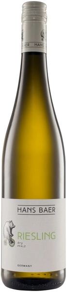 Вино Белое Полусухое Hans Baer Riesling Rheinhessen 2024 0,75 л фото
