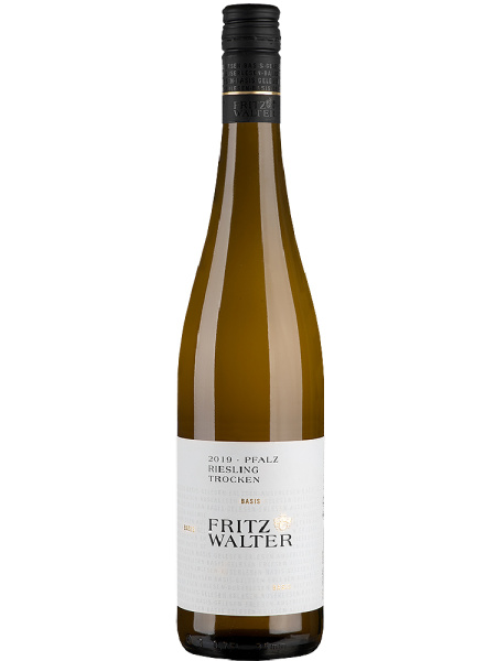 Вино Белое Сухое Fritz Walter Riesling 2023 0,75 л фото
