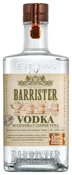 Водка Barrister Buckwheat Copper Still 0,7 л фото