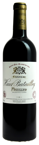 Вино Красное Сухое Chateau Haut-Batailley Grand Cru Classe Pauillac 2003 0,75 л фото
