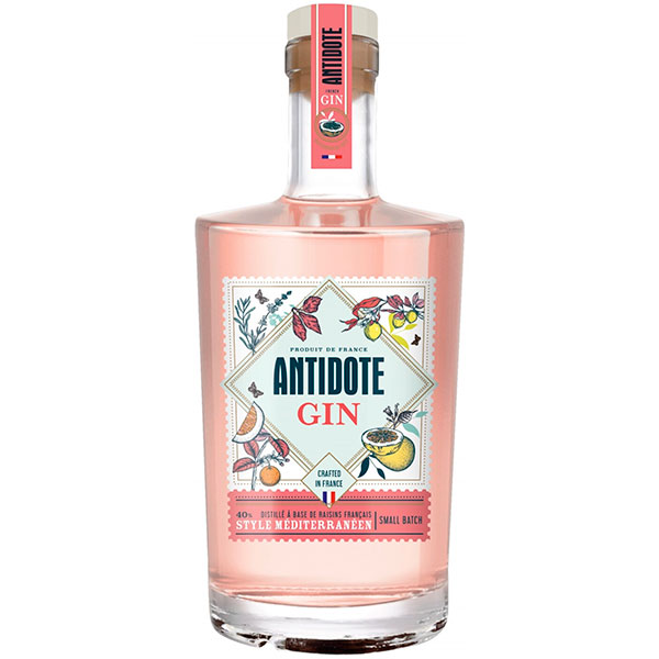 Джин Antidote Rose Style Mediterraneen 0,70 л фото