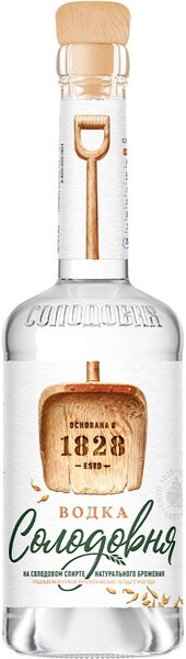 Водка Solodovnya 0,7 л фото