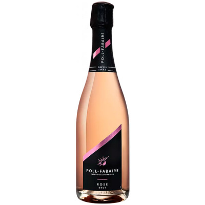 Вино игристое Розовое Брют Poll-Fabaire Cremant de Luxembourg Rose Brut Moselle Luxembourgeoise 0,75 л фото