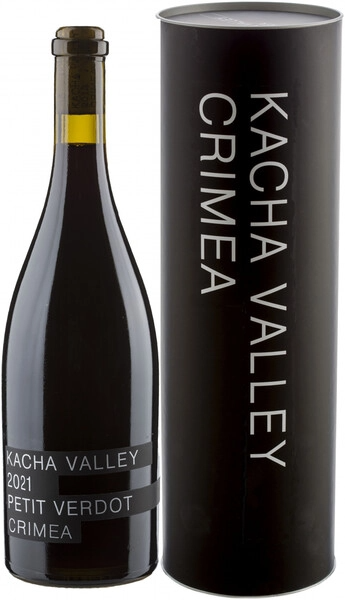 Вино Красное Сухое Kacha Valley Petit Verdot Crimea in tube 2021 1,5 л фото
