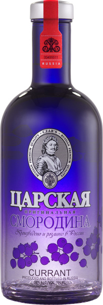 Водка Царская Оригинальная Смородина 38% 0,7 л фото