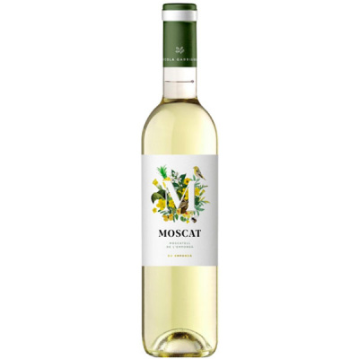 Вино креплёное Белое Сладкое Moscat Moscatell de L’Emporda 2020 0,50 л фото