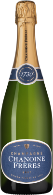 Вино игристое Белое Брют Chanoine Freres Brut Champagne 0,75 л фото