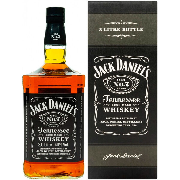 Виски Jack Daniel's Tennessee in gift box 3 л фото