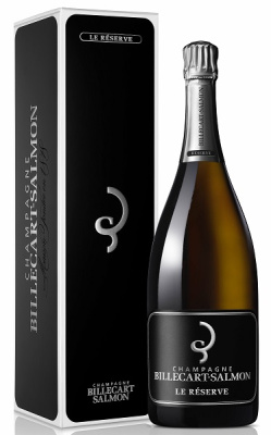 Шампанское Белое Экстра Брют Billecart-Salmon Le Reserve Champagne in gift box 1,5 л фото