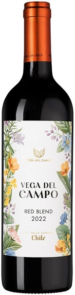 Вино Красное Сухое Vega del Campo Red Blend Valle Central 2022 0,75 л фото