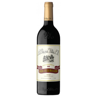 Вино Красное Сухое La Rioja Alta Gran Reserva 890 Rioja 2005 0,75 л фото