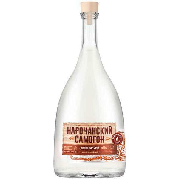 Самогон Samogon Narochanskij Derevenskij 1,5 л фото