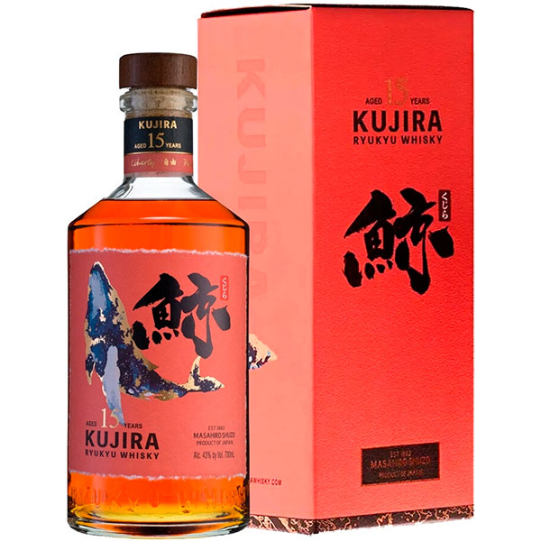 Виски Kujira Ryukyu 15 Years Old in gift box 0,7 л фото