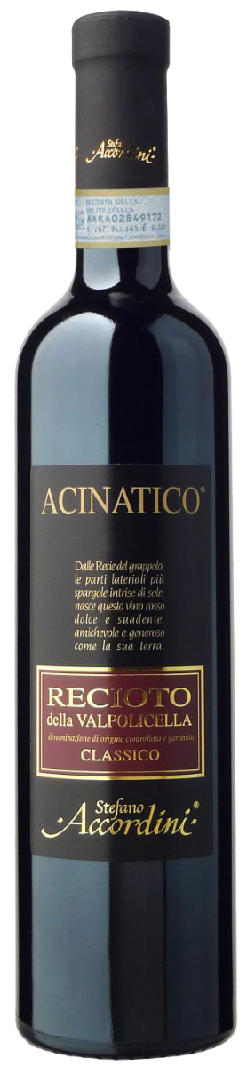 Вино Красное Сладкое Stefano Accordini Acinatico Recioto Della Valpolicella Classico 2022 0,5 л фото