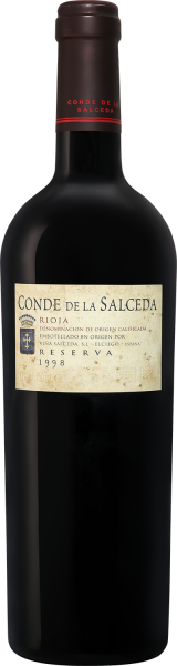 Вино Красное Сухое Vina Salceda Conde de la Salceda Reserva Rioja 1998 0,75 л фото
