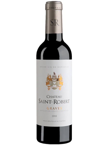 Вино Красное Сухое Сhateau Saint Robert 2018 0,375 л фото