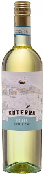 Вино Белое Полусухое Anterra Grillo Sicilia 2024 0,75 л фото