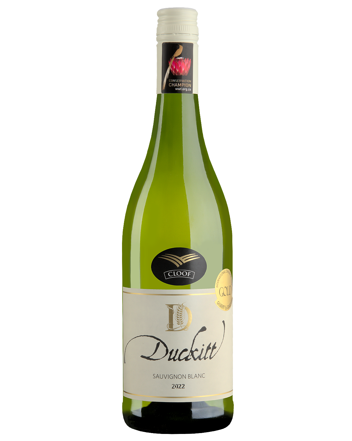 Вино Белое Сухое Cloof Duckitt Sauvignon Blanc 2022 0,75 л фото