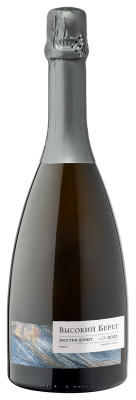 Вино игристое Высокий Берег Экстра Брют 2022 белое экстра брют 11% 0,75 л фото