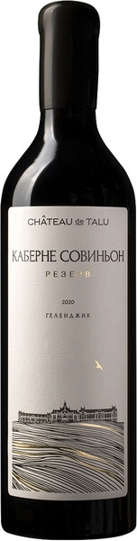 Вино Красное Сухое Chateau de Talu Cabernet Sauvignon Reserve Kuban Gelendzhik 2022 0,75 л фото