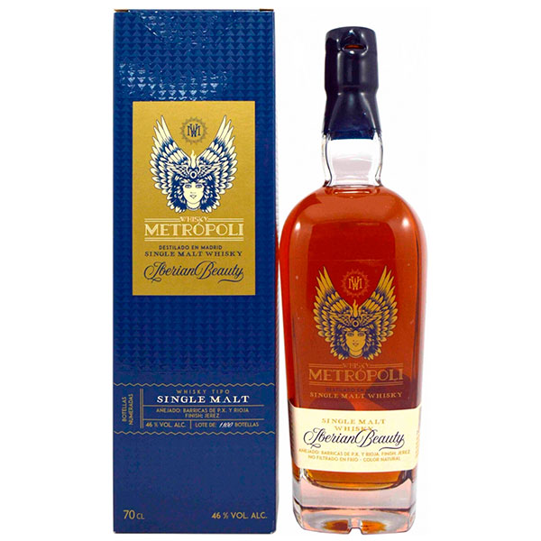 Виски Metropoli Iberian Beauty Single Malt in gift box 0,7 л фото