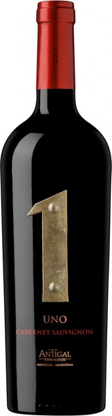 Вино Красное Сухое Antigal Uno Cabernet Sauvignon Mendoza 2019 0,75 л фото