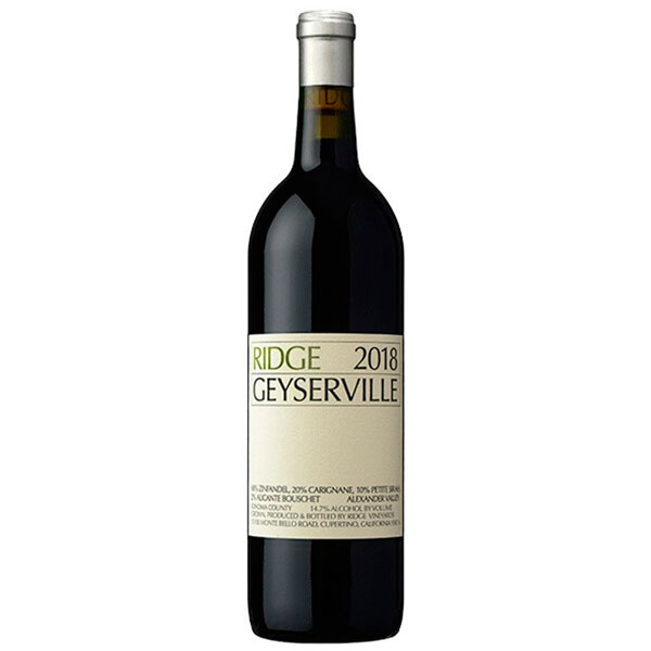 Вино Красное Сухое Ridge Geyserville Alexander Valley 2018 0,75 л фото