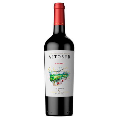 Вино Красное Сухое Altosur Malbec Tupungato 2020 0,75 л фото