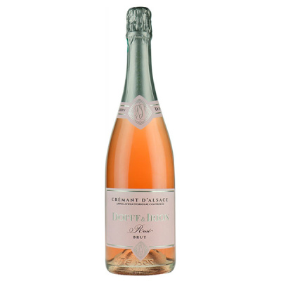 Вино игристое Розовое Брют Dopff & Irion Cremant d'Alsace Rose Brut 0,75 л фото