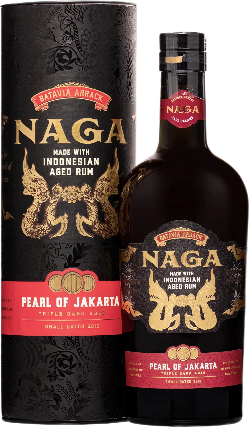 Ром Batavia Arrack Naga Pearl of Jakartae in tube 0,7 л фото